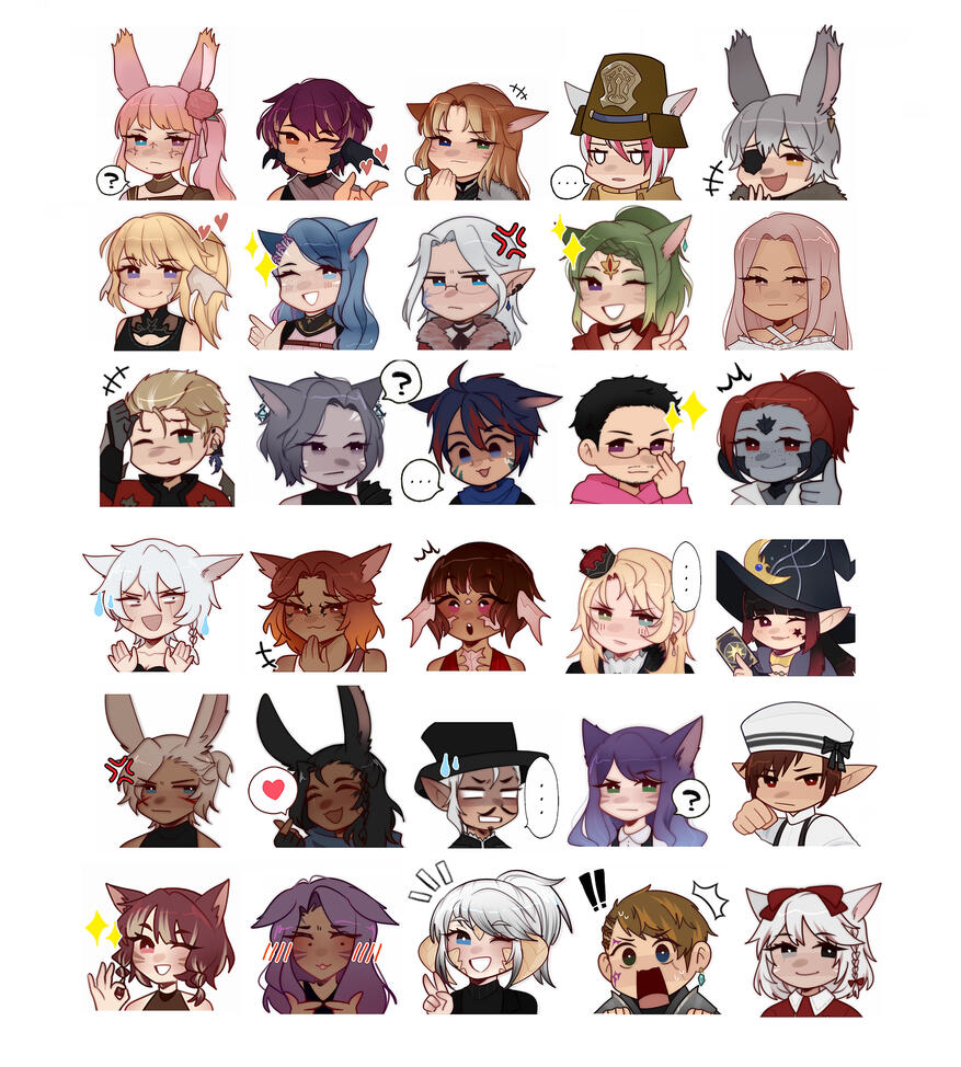 1) Sticker/Icon