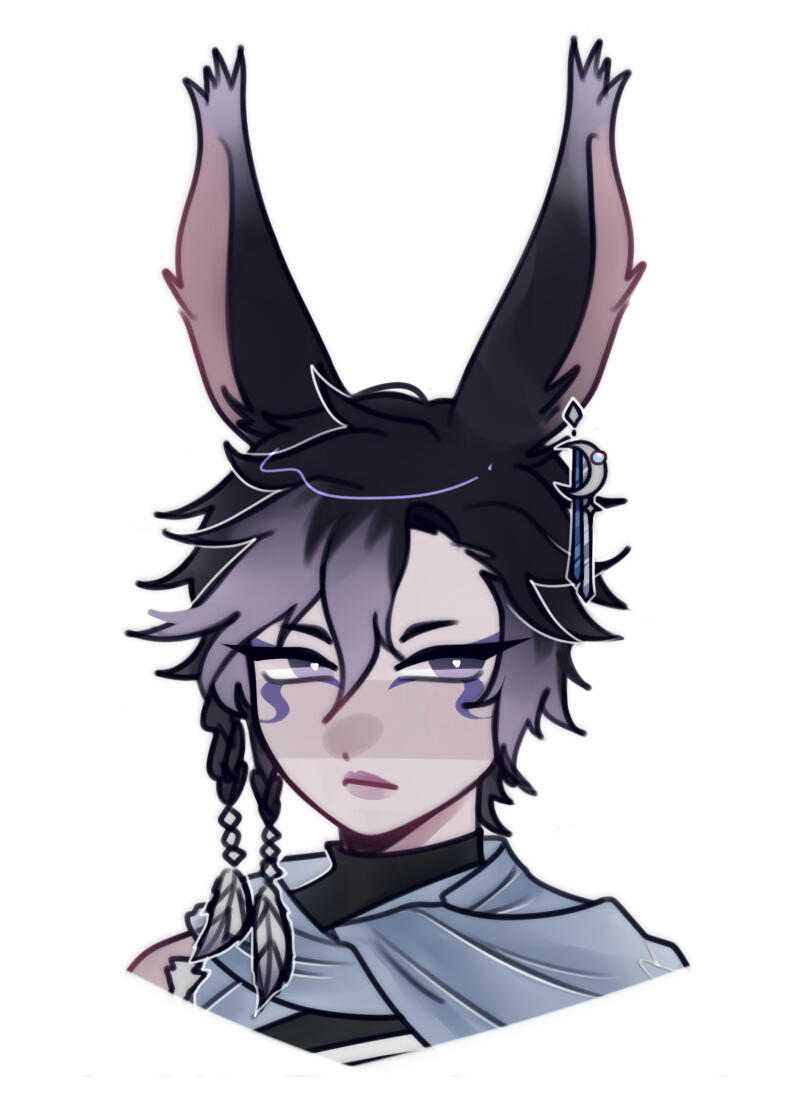 ffxiv oc; sketch / viera
