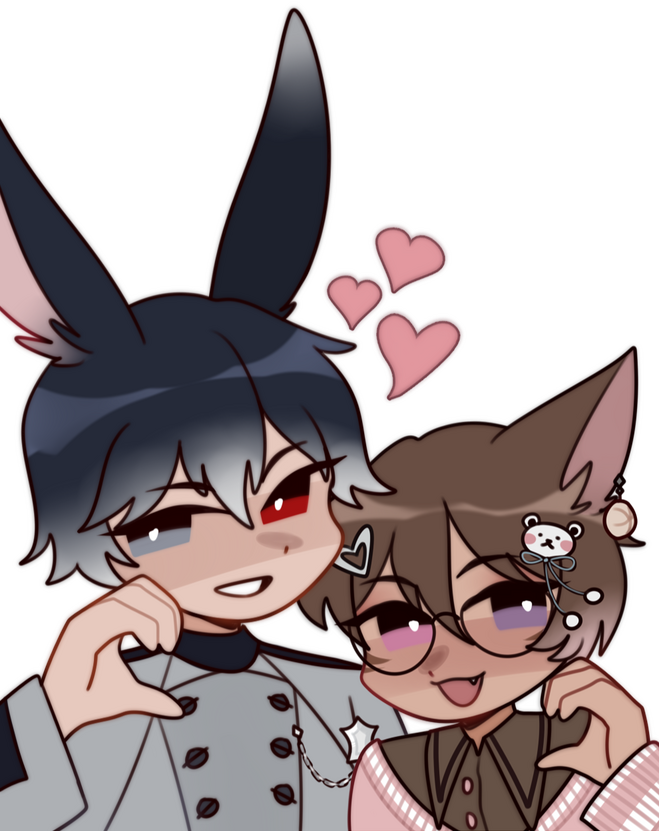 ffxiv; chibi viera / miqo'te