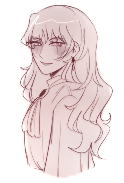 ffxiv; monochrome sketch
