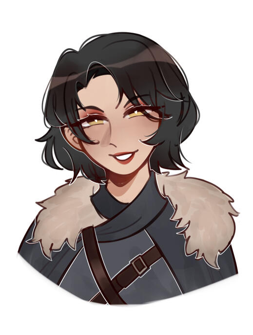 dnd oc; sketch